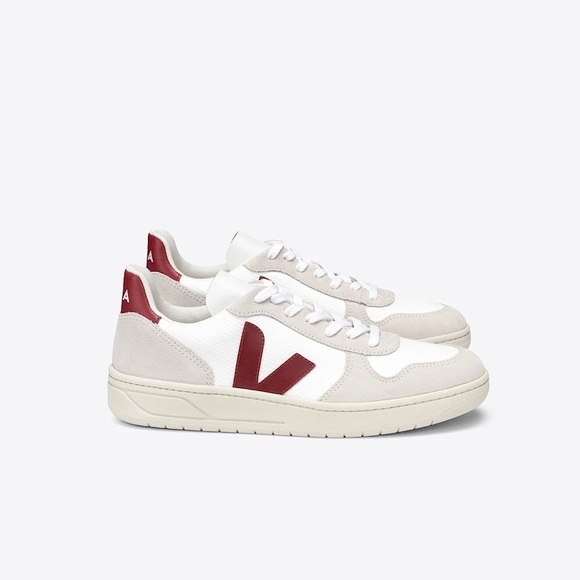 V-10 B-Mesh White Natural Marsala - Picture 1 of 11